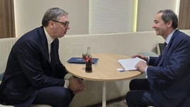 Vučić sa Bernardom Fontanom