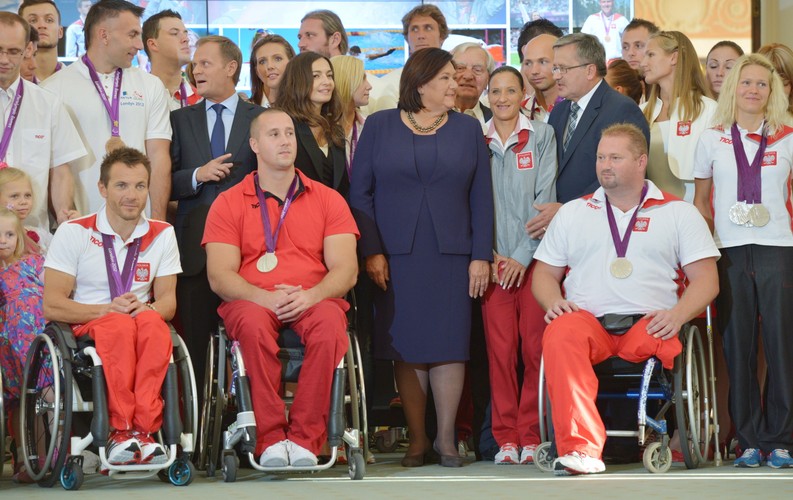 Spotkanie z medalistami Igrzysk Olimpijskich i Paraolimpijskich w Londynie