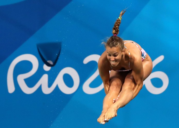 Te dziewczyny urodą nie ustępują lekkoatletkom. Na basenie w Rio de Janeiro też jest pięknie