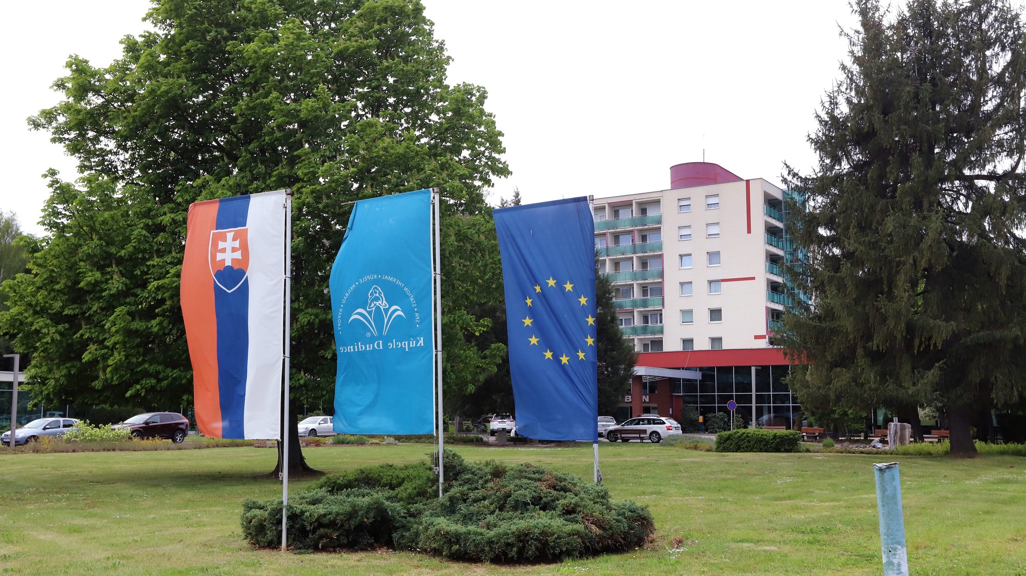 Kúpeľný park v Dudinciach, ilustračné foto.