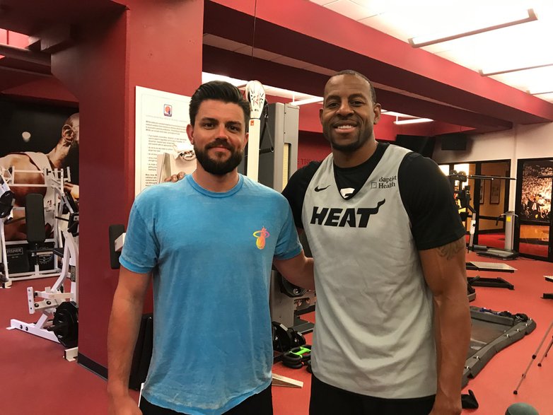 Filip Dylik i Andre Iguodala