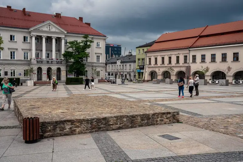 Rynek w Kielcach w rzeczywistości