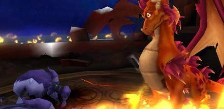 Screen z gry "The Legend of Spyro: The Eternal Night"