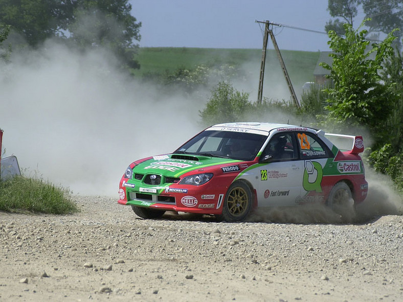 Rajd Polski 2007: wypadek Dudy, kurz i emocje (fotogaleria)