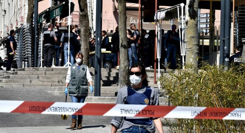 The attack took place in the southeastern town of Romans-sur-Isere