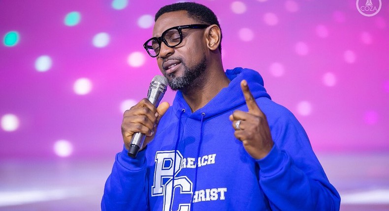 COZA says Pastor Biodun Fatoyinbo is a victim of organised blackmail. (Instragram/Biodun Fatoyinbo)