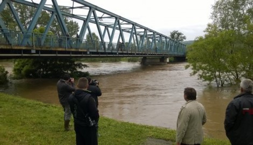 Povećan nivo Zapadne Morave