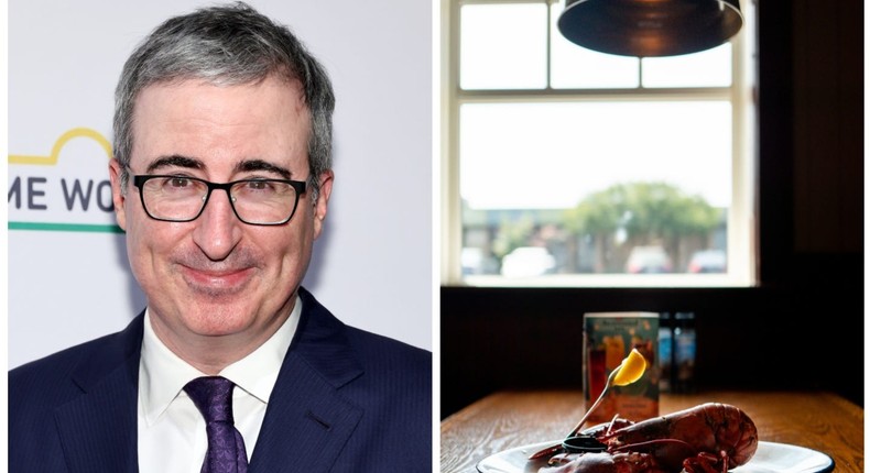 John Oliver poked fun at Red Lobster, which recently filed for Chapter 11 Bankruptcy.Jamie McCarthy/Getty Images // Brandon Bell/Getty Images