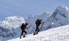 ZAKOPANE TATRY POGODA ŚNIEG  (turyści w rejonie Hali Gąsienicowej)