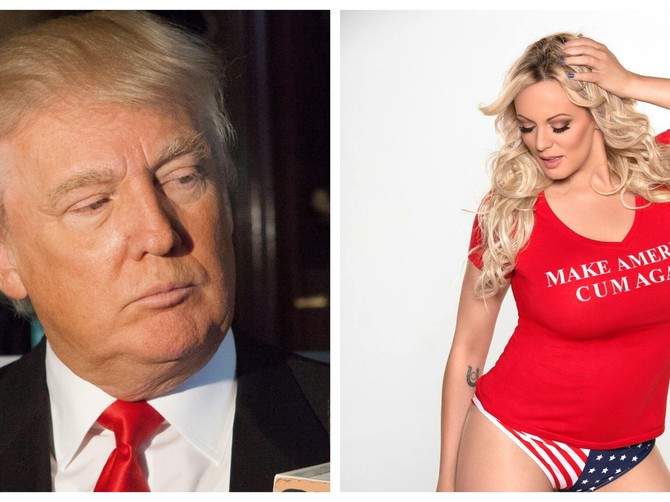 Donald Tramp i Stromi Danijels