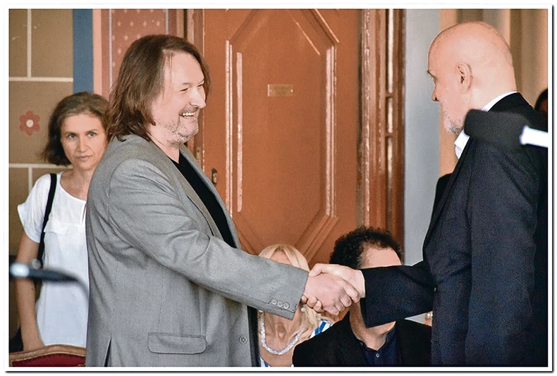 Laslo Blaskovic i Nenad Grujicic na 51 Brankovom kolu 