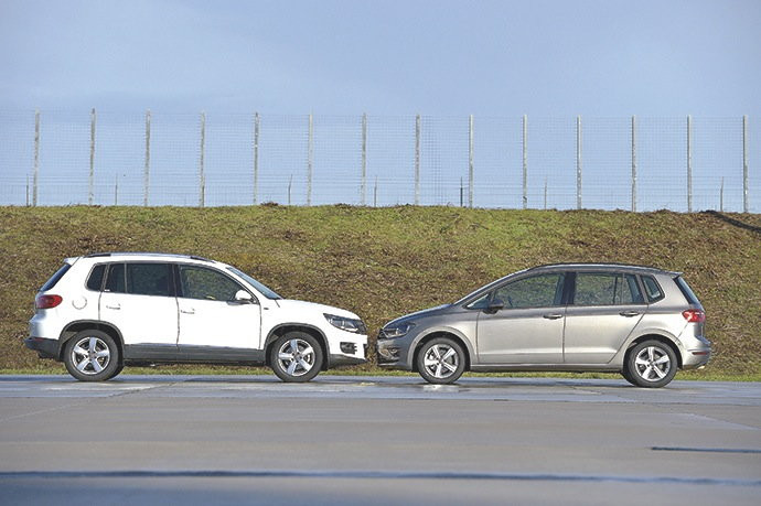 VW Tiguan i VW Golf Sportsvan