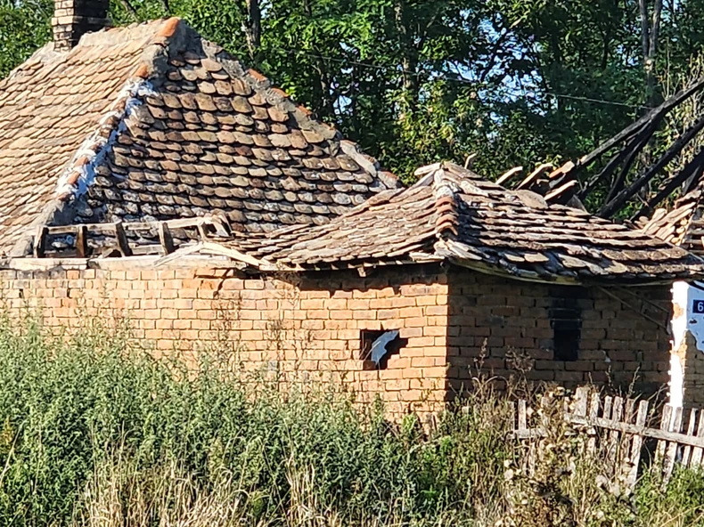 Kuća koju je zapalio osumnjičeni Srđan 