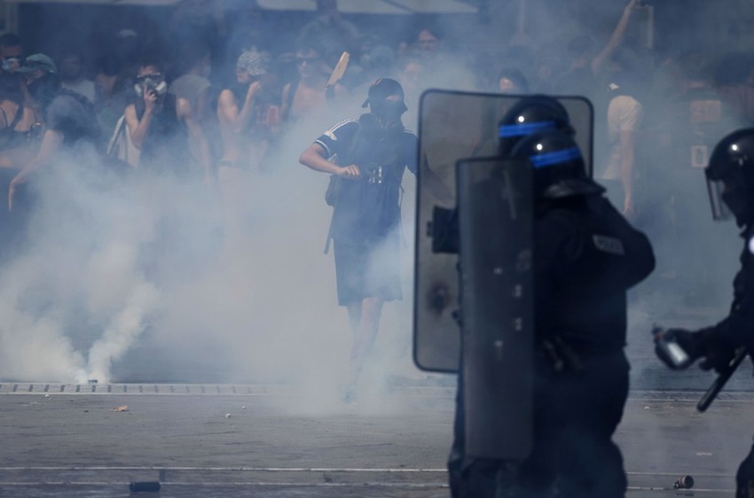 Protesti u Francuskoj 10. septembra, Monpelje