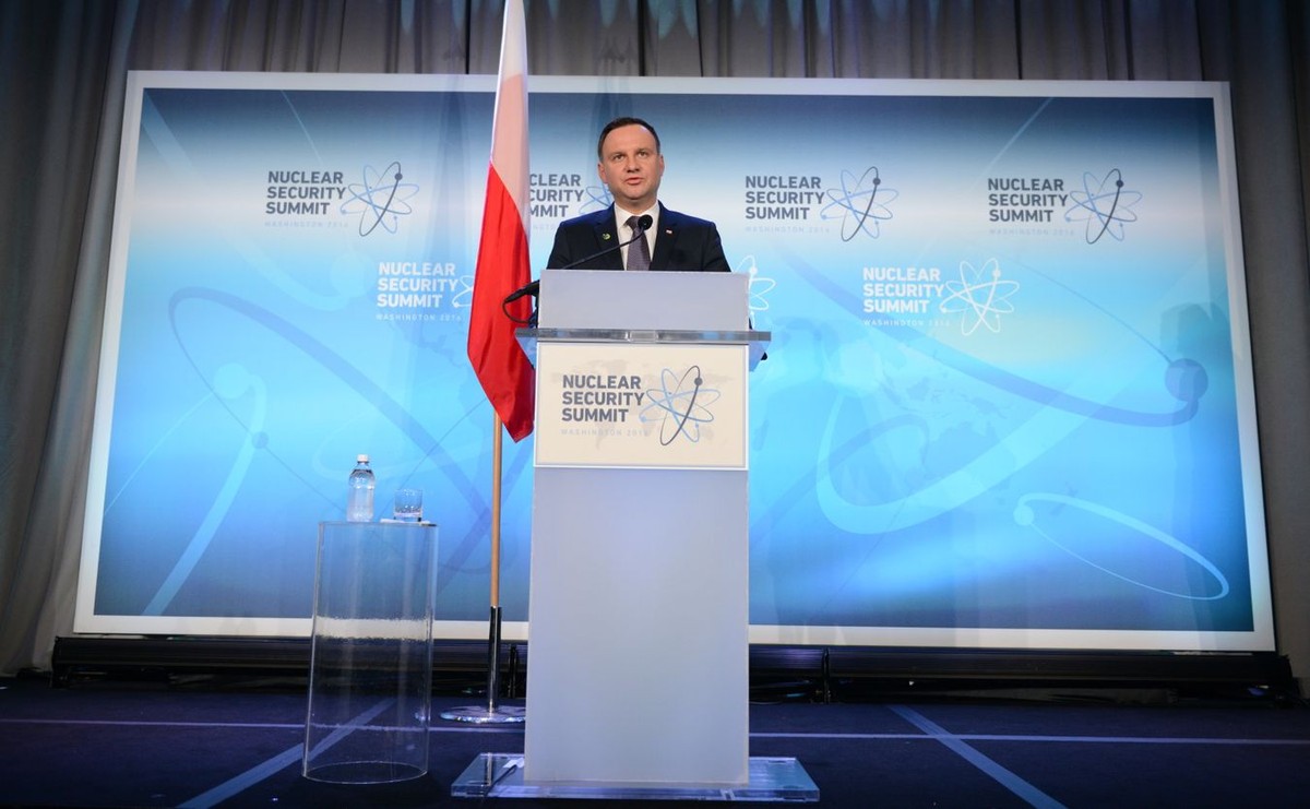 Prezydent Duda w USA: Chcemy szerszego udziału wojsk NATO w regionie