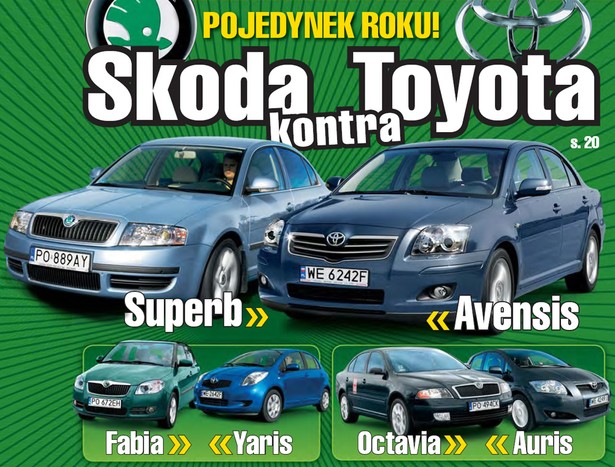 Wielki mecz na szczycie: Skoda kontra Toyota