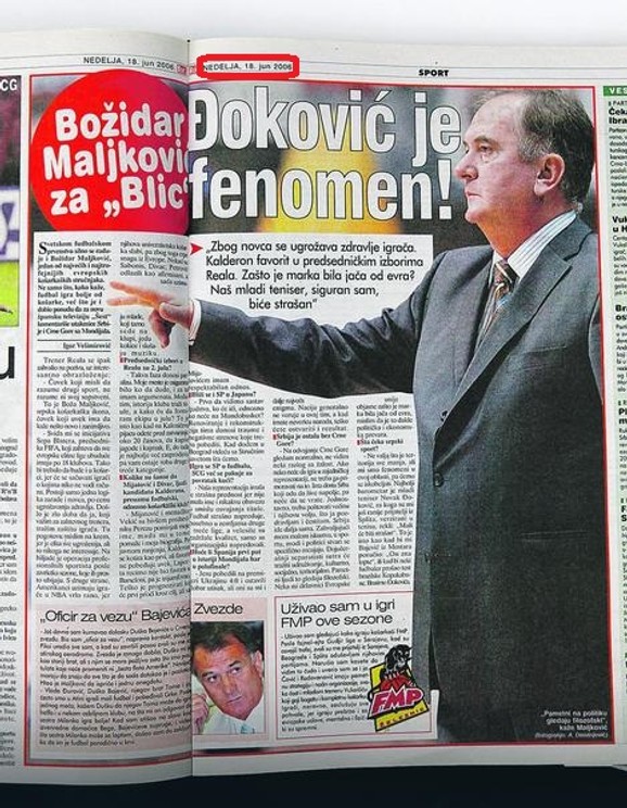 Božidar Maljković je još pre 12 godina u 