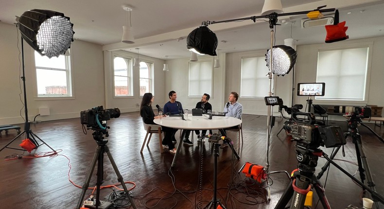 Y Combinator's new San Francisco campus features a production studio.Y Combinator