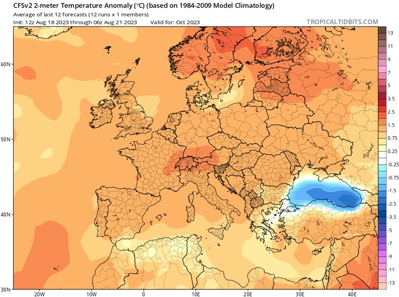 Wysokie temperatury mogą przedłużyć się również na październik.