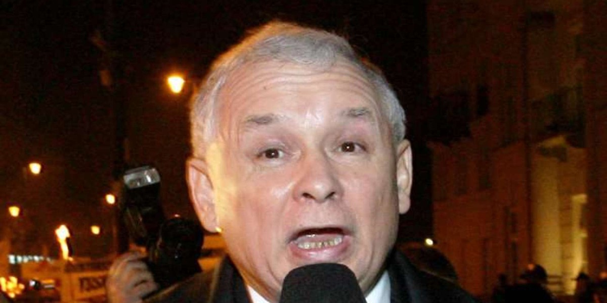 Jarosław Kaczyński jest zły