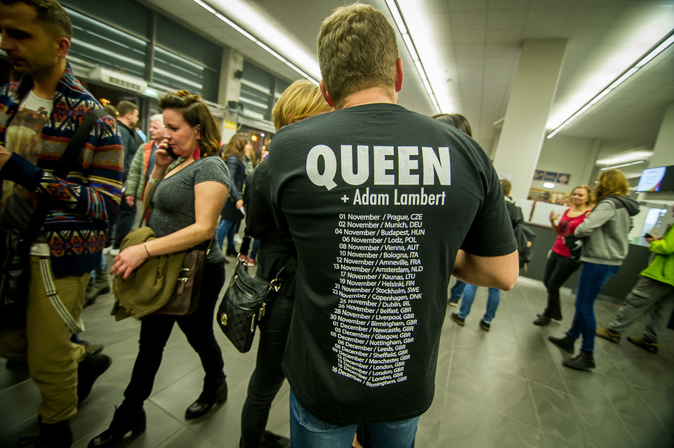Queen + Adam Lambert w Łodzi: zdjęcia publiczności