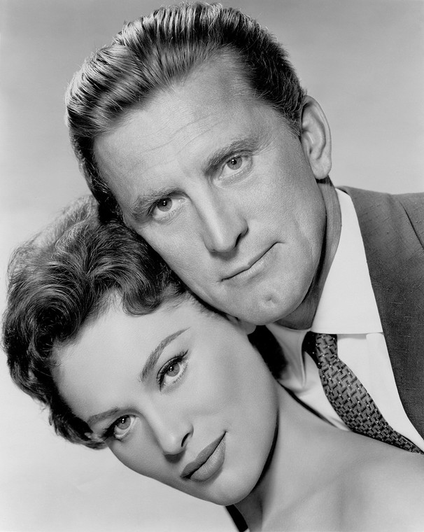 Bella Darvi i Kirk Douglas 