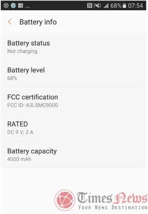 Samsung Galaxy C9 ma baterię 4000 mAh