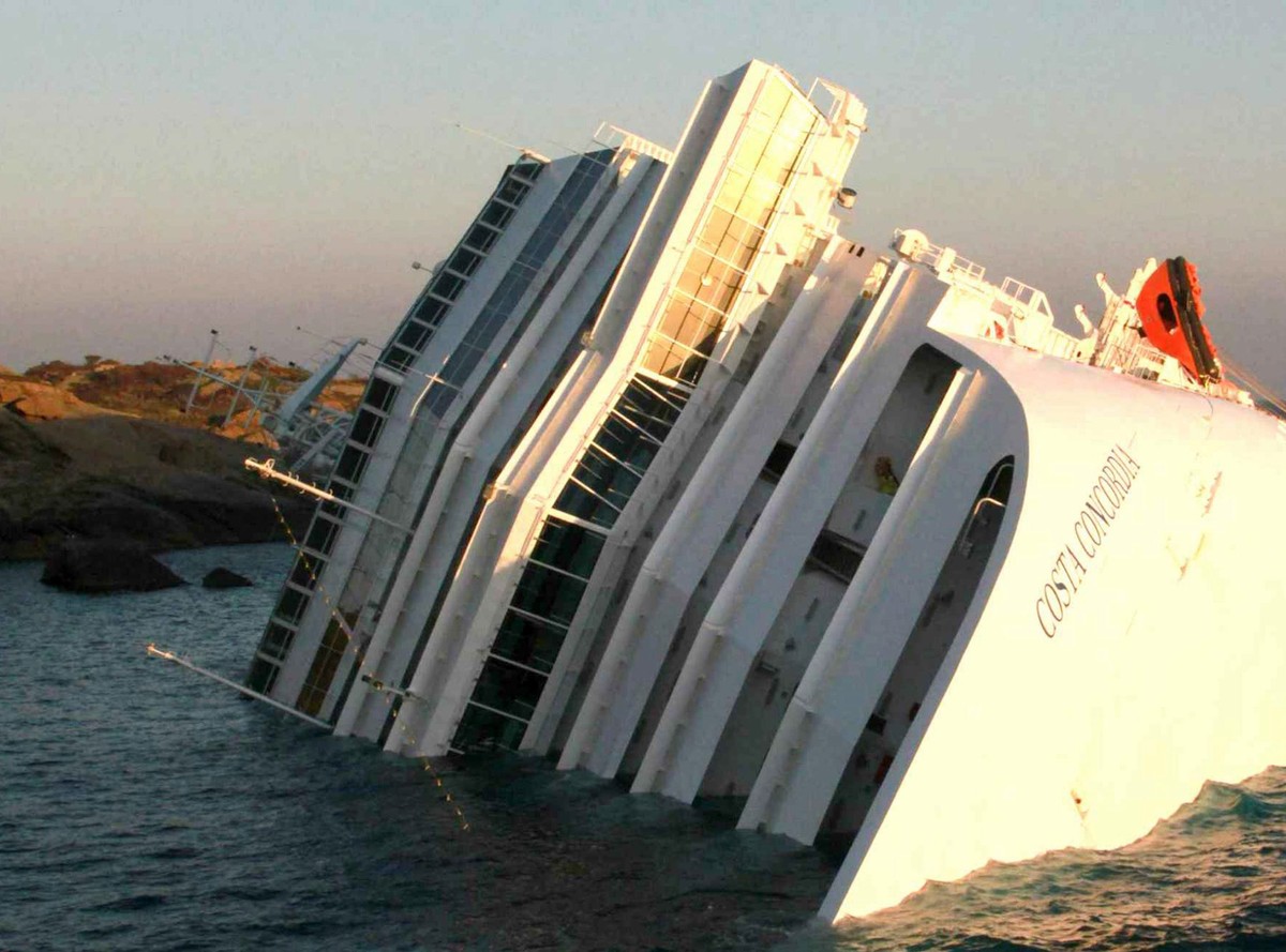 statek costa concordia wycieczkowiec