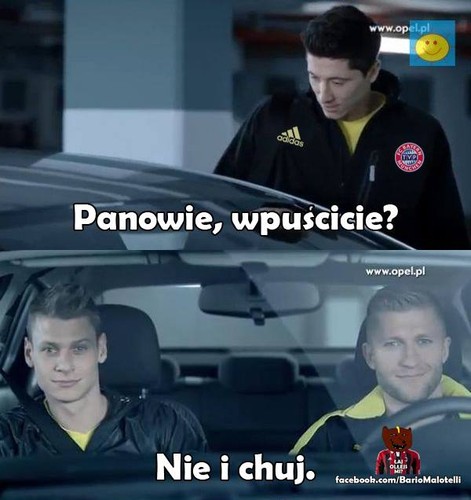 Najlepsze MEMY z Robertem Lewandowskim