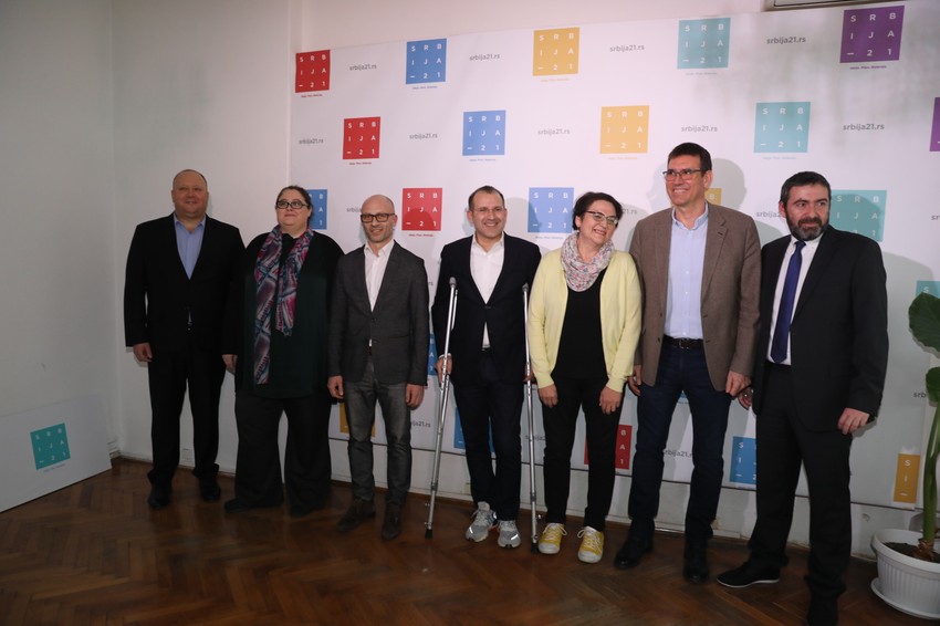 "Srbija 21" ozvaničila odluku o izlasku na izbore