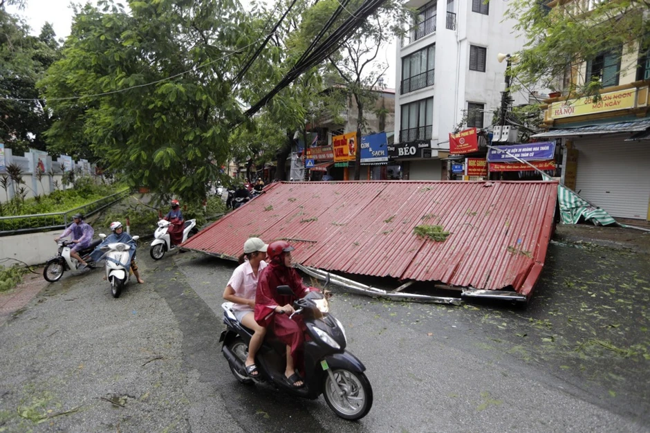 Tajfun Jagi pogodio Vijetnam - Hanoi