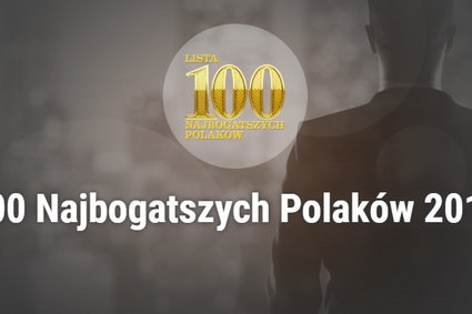 100 Najbogatszych Polaków "Wprost". W czołówce znalazło się pewne małżeństwo