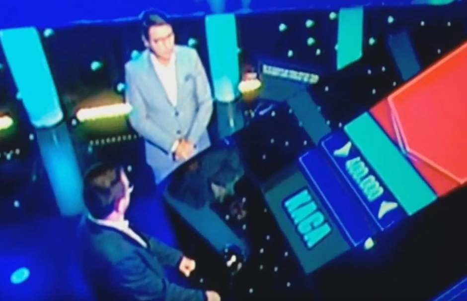 Takmičar Aleksandar odgovara na pitanje za 400.000 dinara