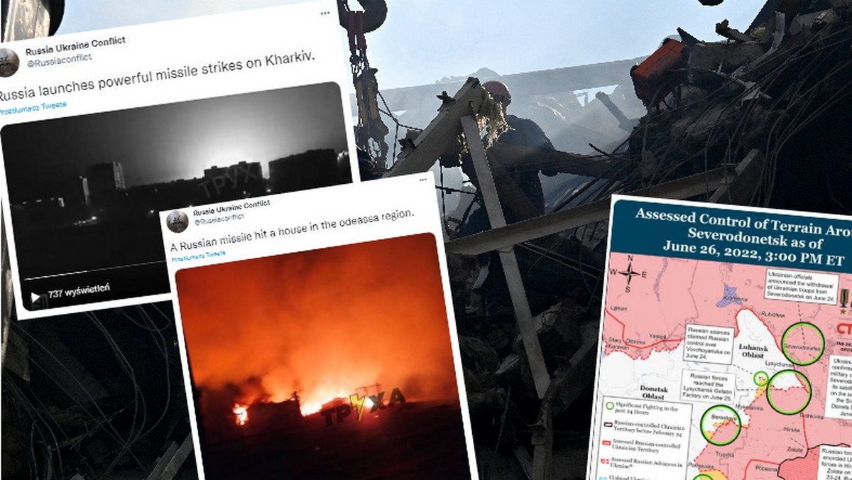 Ataki na Charków i Odessę. Podsumowanie wydarzeń z nocy