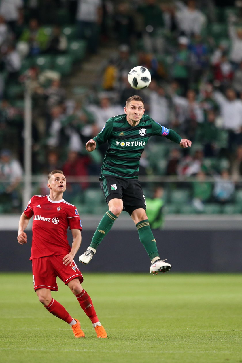 Pilka nozna. Puchar Polski. Legia Warszawa - Gornik Zabrze. 18.04.2018