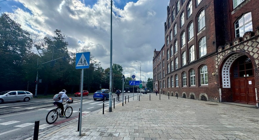 Na ulicy Trzebnickiej mają powstać m.in. nowe drogi rowerowe