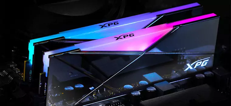 Adata Spectrix D50 Xtreme RGB - pamięci podkręcone do 5300 MHz