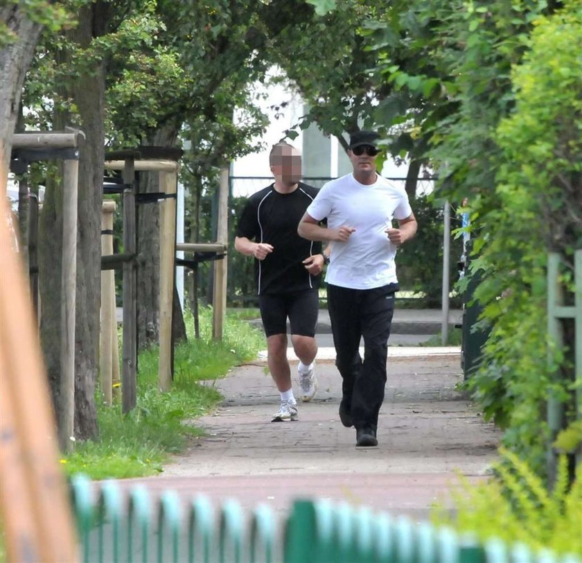 Donald Tusk, jogging, premier, bieganie