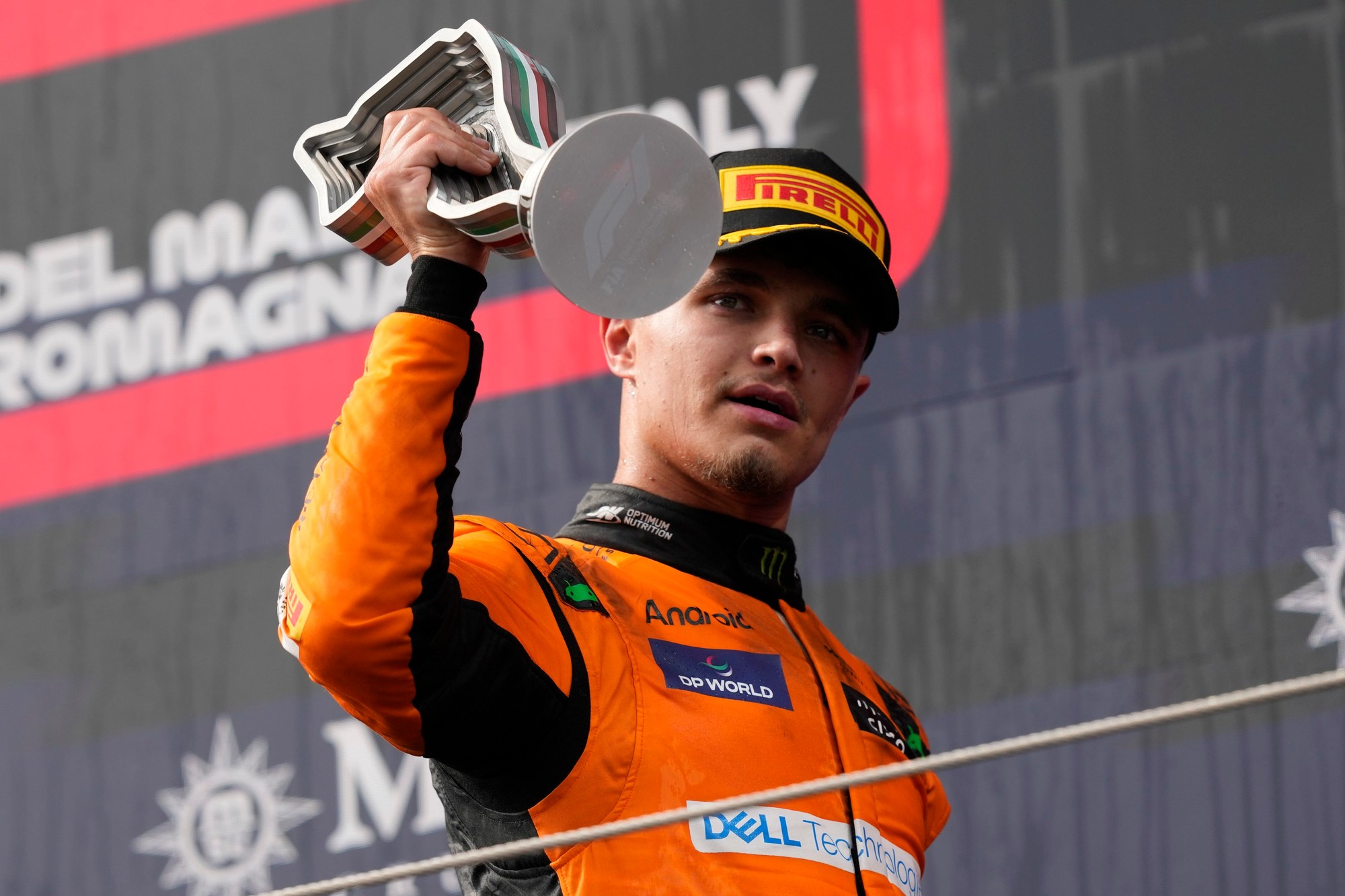Veľká cena Emilia Romagna: Britský jazdec Lando Norris (McLaren).