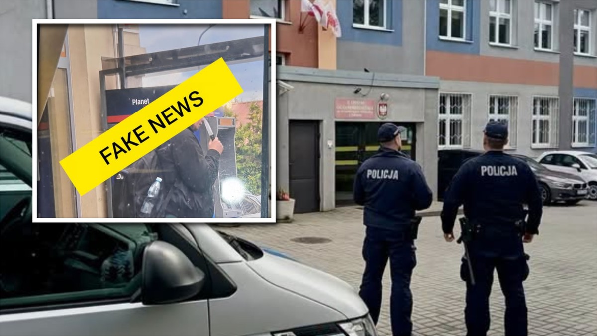 Dodał nóż do zdjęcia obcego mężczyzny i zaalarmował służby. 15-latek odpowie przed sądem rodzinnym