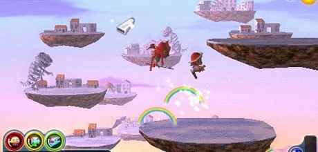 Screen z gry "Rainbow Islands Evolution"