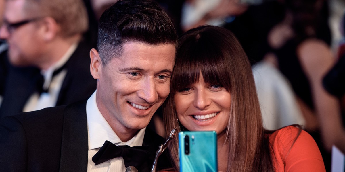 Robert Lewandowski, Anna Lewandowska. 