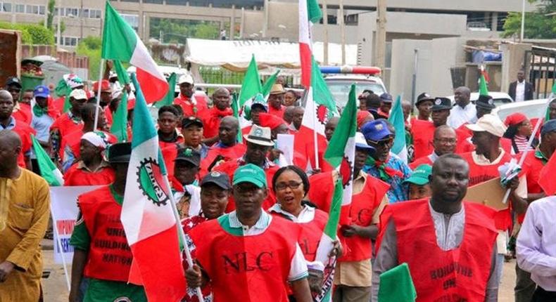 NLC protest in Abuja