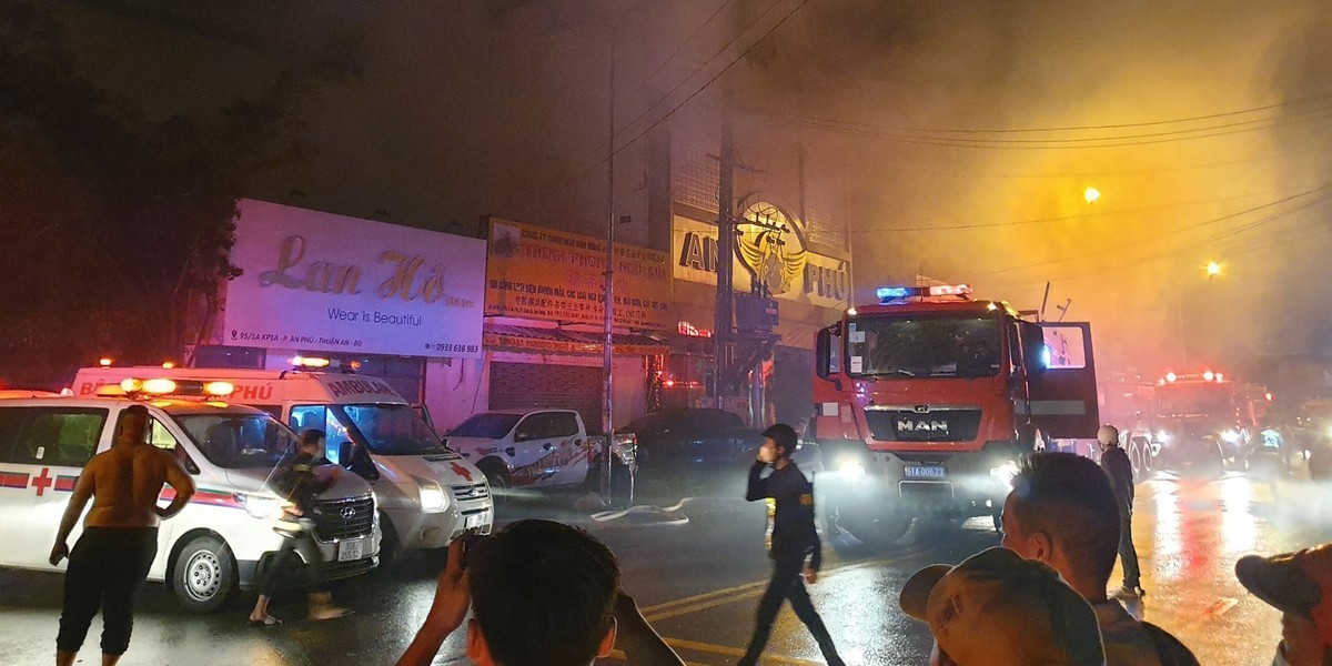 Wietnam. Tragedia w barze karaoke. Podczas zabawy zginęły 32 osoby.