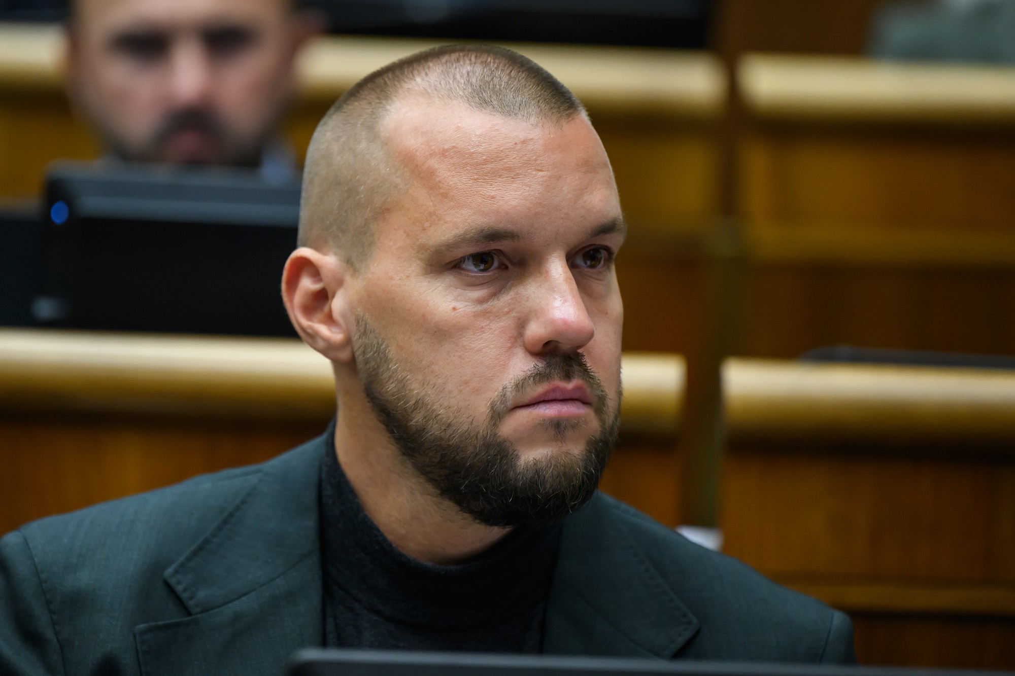 Poslanec NR SR Michal Sabo (Progresívne Slovensko).