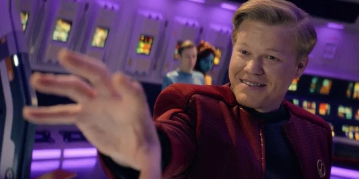 Scena z odcinka 4. sezonu "Black Mirror: USS Callister", który otrzymał prestiżową nagrodę Emmy