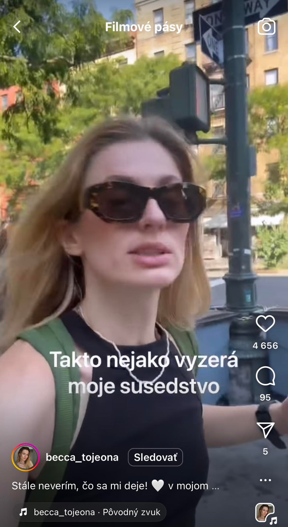 Becca si užíva Ameriku.