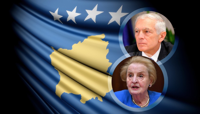 Medlin Olbrajt i Vesli Klark