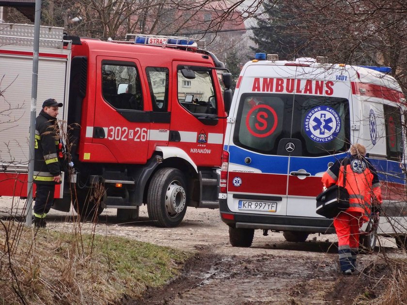 Pijany 20-latek na skałkach Twardowskiego w Krakowie