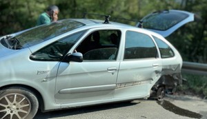 Saobraćajna nezgoda na Ibarskoj magistrali